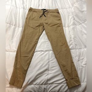 Men's Tan Casual Pants Holister